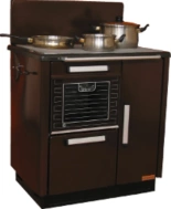 Kuchnia, angielka, moc kuchni/wody: 9,2/3,2kW, Jawor z wężownicą – brązowa – EkoProjekt 25980272