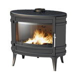 Piec wolnostojący 12kW Mandor (kolor: antracyt) - spełnia anty-smogowy EkoProjekt 86829206