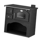 Piec koza kuchenka kuchnia węglowa westfalka 6-8kW (kolor: czarny, średnica wylotu spalin: 130 mm) - spełnia anty-smogowy EkoProjekt 99680120