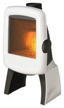 Piec wolnostojący 5kW Elo M (wylot spalin: góra, kolor: emalia biała) - spełnia anty-smogowy EkoProjekt 86865684