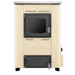 Kuchnia węglowa kocioł piec CO z płaszczem wodnym 25-27kW (kolor: beżowy, średnica wylotu spalin: 148 mm) - spełnia anty-smogowy EkoProjekt 99682660