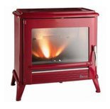 Piec wolnostojący 10kW Modena (kolor: emalia czerwona) - spełnia anty-smogowy EkoProjekt 86876393