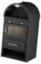 Piec kominek wolnostojący koza stalowy 5-7kW (średnica wylotu spalin: 130 mm) - spełnia anty-smogowy EkoProjekt 99680075